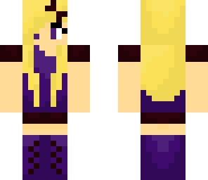 blonde witch girl