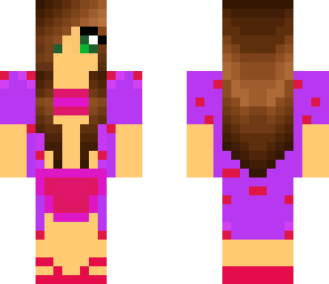 purple dress