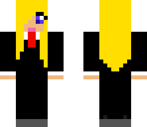 worker girl blonde hair