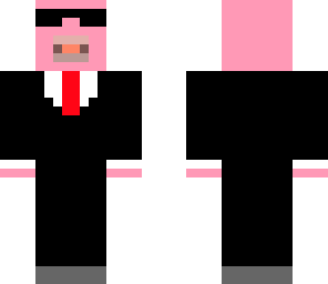 pig in suit
