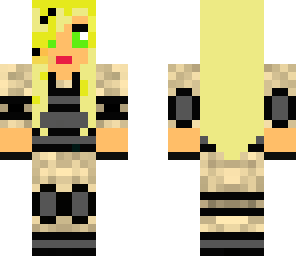 army girl blond hair 2