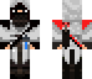 black and red assassin
