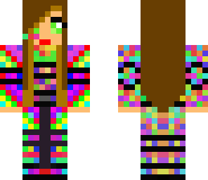 rainbow girl