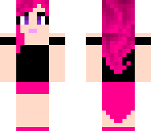 black and pink girl