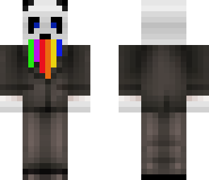 panda rainbow