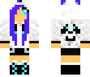 blue panda