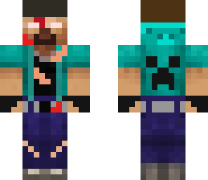 battle scared herobrine
