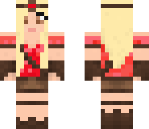 warrior princess redish pink