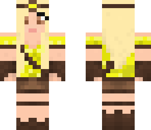 warrior princess yellow