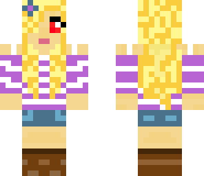 cute vampire blonde girl