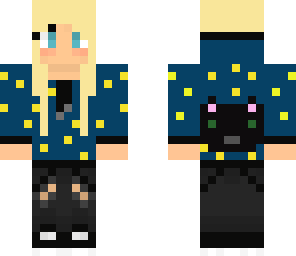 black cat girl