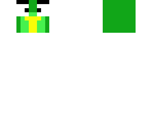 green bird
