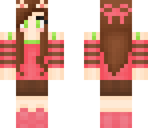strawberry chocolate teen girl