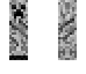 black and white creeper