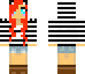 redhead panda girl