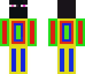 colorful enderman