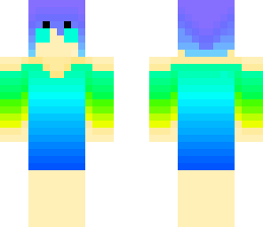 colorful girl