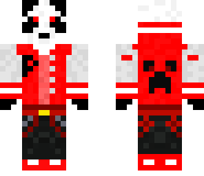 red varsity panda