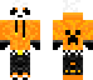 orange hoodie panda