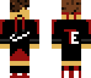 base skin black and red