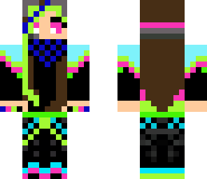 epic neon hot girl