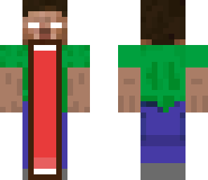 omg green herobrine