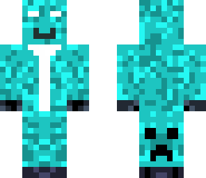 herobrine in a suit