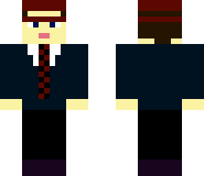 cool guy with tie and hat