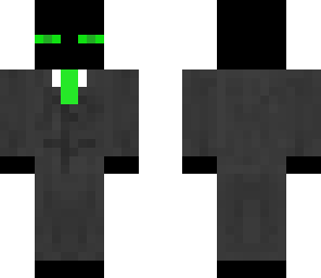 green eyed endermen in a suit