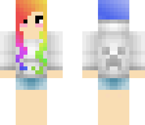 rainbow girl
