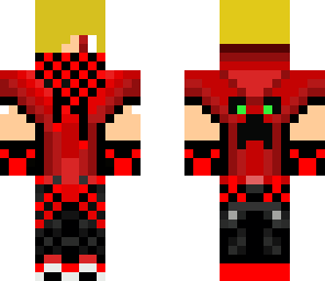 red boy with blond hair