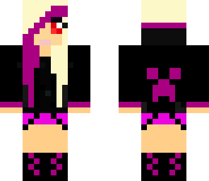 purple creeper girl