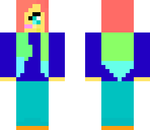 rainbow girl