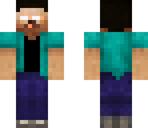 black vest herobrine  hd