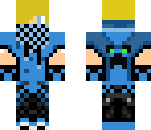 blue boy with blond hair