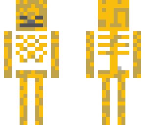 golden skeleton