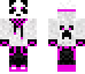 purple hoodie panda