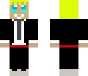 guy in a suit with headphones fixed