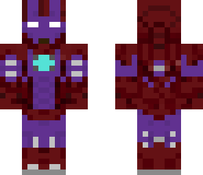 purple iron man