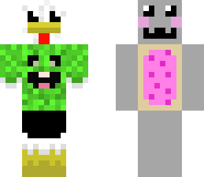 nyan cat and chicken man