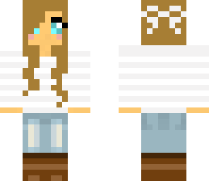 another girl  with lighter hair
