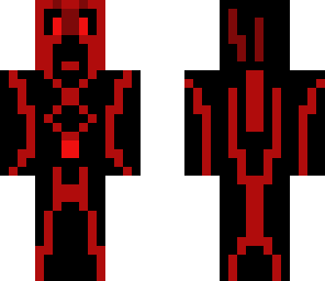 cyborg flaming creeper