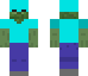 zombie with dimond armor