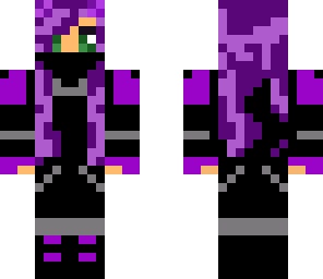cute puple ninja