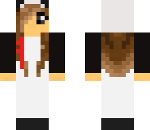 panda with red streak