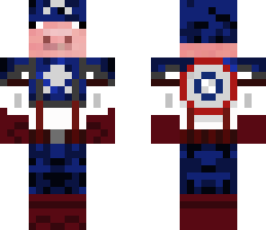 captain america pig