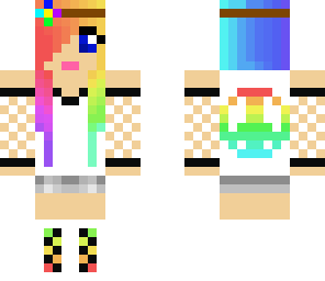 raindbow peace girl