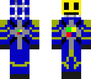 happy blue astronaut