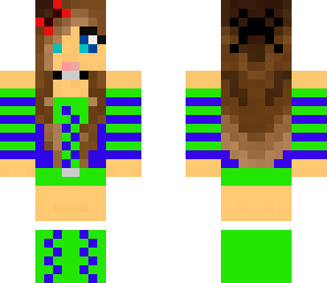 green and blue vampier