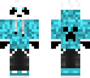 blue hoodie panda